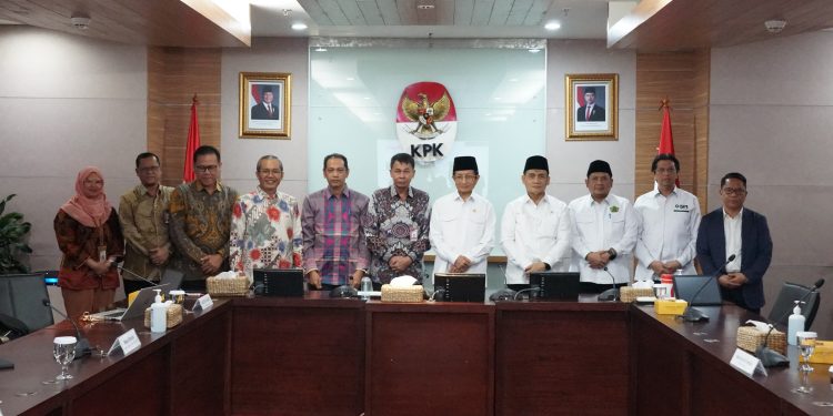 Menteri Agama Nasaruddin Umar Audensi dengan KPK Bahas Pencegahan Korupsi
