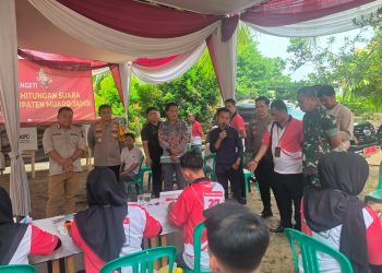 KPU Kabupaten Muaro Jambi Gelar Simulasi Pemungutan dan Penghitungan Suara Pilkada Muara Jambi Tahun 2024