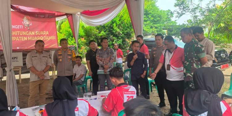 KPU Kabupaten Muaro Jambi Gelar Simulasi Pemungutan dan Penghitungan Suara Pilkada Muara Jambi Tahun 2024