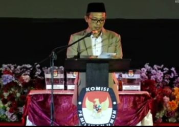 Debat Publik Putaran Dua Calon Bupati dan Wakil Bupati Merangin 2024-2029 Berjalan Damai