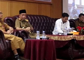 Sekda Merangin Buka Bimtek Peningkatan SDM Pengelola Sakip, Sebanyak 13 OPD Tidak Hadir Bakal Kena Sanksi