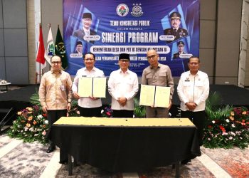 Kejaksaan Agung dan Kementerian Desa PDT Tandatangani Kerja Sama Pengawasan Dana Desa