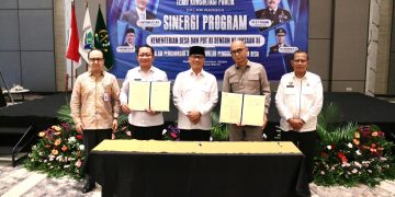 Kejaksaan Agung dan Kementerian Desa PDT Tandatangani Kerja Sama Pengawasan Dana Desa