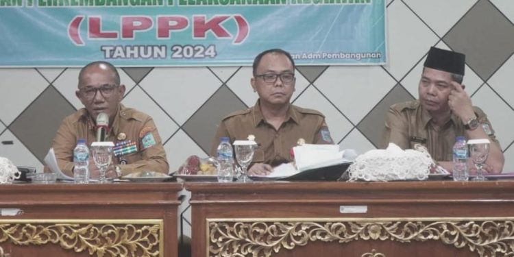 Pj Bupati Merangin Pimpin Rapat Evaluasi LPPK 2024