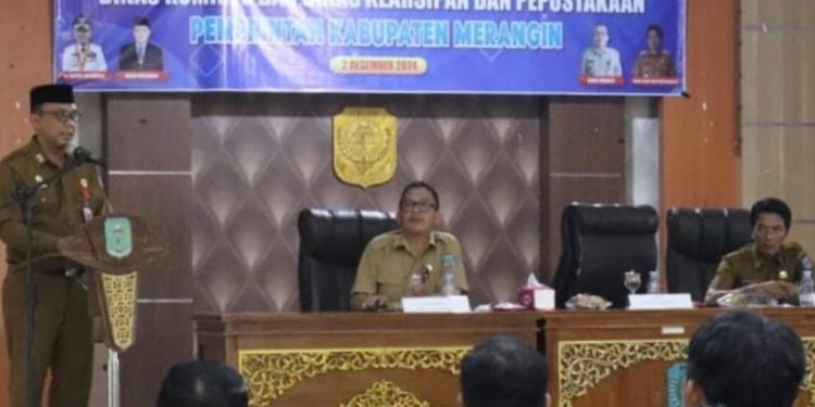 Diskominfo Merangin dan Arsipus Gelar Pelatihan Aplikasi Srikandi