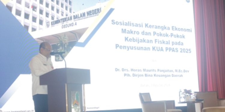 Kemendagri Laksanakan Sosialisasi Kebijakan Ekonomi Makro dan Pokok-Pokok Kebijakan Fiskal Pada Penyusunan KUA PPAS 2025 