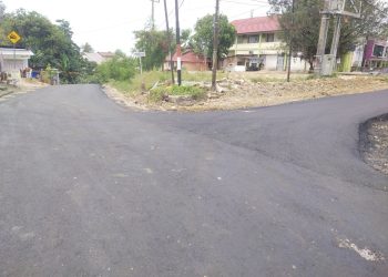 Dapat Kucuran Dana Fiskal, Jalan Rusak dalam Kota Bangko Kabupaten Merangin mulai diperbaiki