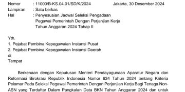 Pendaftaran PPPK Tahap II Tahun 2024 Diperpanjang sampai 7 Januari 2025