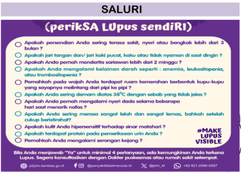 Kemenkes Tingkatkan Upaya Deteksi Dini Penyakit Lupus Melalui Program SALURI, Masyarakat diminta Mengenali Tanda-Tandanya 