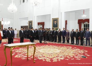 Presiden Prabowo Melantik Pimpinan dan Dewas KPK Baru Periode 2024-2029