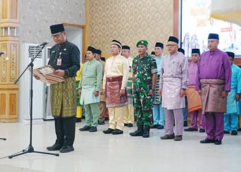 Peringatan HUT Provinsi Jambi ke-68 di Tanjab Barat Berlangsung Khidmat