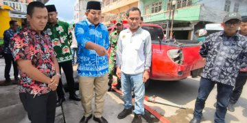 Wujudkan Kota Kuala Tungkal Bebas Genangan, Bupati Anwar Sadat Pantau Pembersihan Drainase