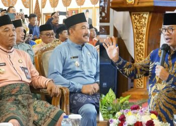 Pj Bupati Merangin Bersama Kades Ikuti Pertemuan dengan Menteri Desa PDT