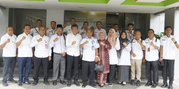 Pj Bupati Merangin Sampaikan Laporan Evaluasi Kinerja ke Inspektorat Jenderal  Kemendagri 