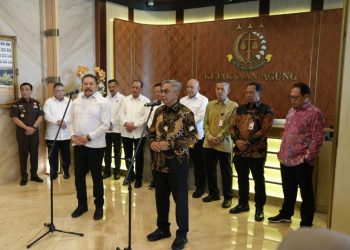 KPK Audiensi Bersama Kejaksaan Agung dan Polri Perkuat Pemberantasan Korupsi 