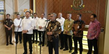 KPK Audiensi Bersama Kejaksaan Agung dan Polri Perkuat Pemberantasan Korupsi 