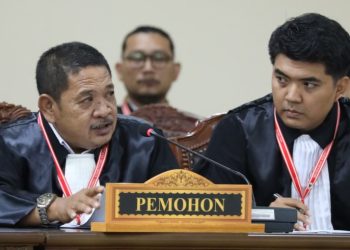 Sidang di MK, Cabup Merangin Nomor Urut 1 Persoalkan Penggunaan Fasilitas Negara