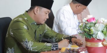 Sekda Hermasyah Buka Secara Resmi Training Center Tahan Pertama Kafilah MTQ Tanjab Barat