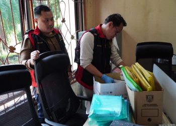 Kejati Sumatera Selatan Lakukan Penggeledahan di Dinas PUPR dan UKPBJ Banyuasin Kasus Korupsi Kegiatan Pembangunan di Kelurahan Keramat Raya