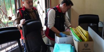 Kejati Sumatera Selatan Lakukan Penggeledahan di Dinas PUPR dan UKPBJ Banyuasin Kasus Korupsi Kegiatan Pembangunan di Kelurahan Keramat Raya