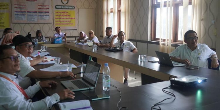 Dinas Kominfo Merangin Gelar Rapat Bahas Rancangan Perbup Konkuren