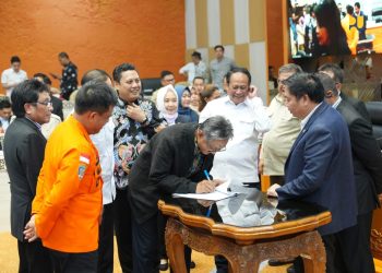 Menteri PUPR Raker Efisiensi Anggaran Bersama Komisi V DPR RI, Disetujui sebesar Rp29,57 triliun