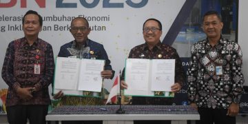 Pj Bupati Merangin Tandatangani Nota Kesepakatan Bersama Kantor Wilayah Dirjen Perbendaharaan Provinsi Jambi 