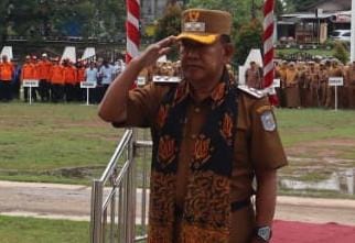 Wakil Bupati Merangin H A Khafid Pimpin Apel Perdana