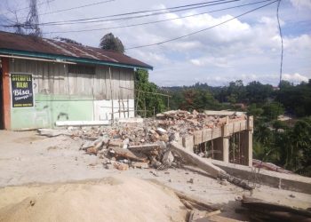 Bangunan Baru di Bukit Tiung Merangin dibongkar SatPol PP Karena dinilai Langgar Peraturan 