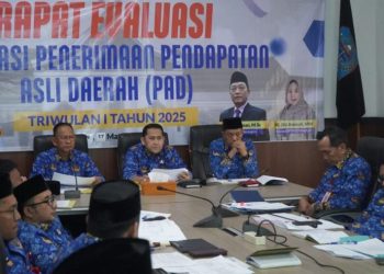 Pimpin Rapat Evaluasi Realisasi PAD, Bupati Merangin : Daerah Harus Bisa Cari Duit, Bukan Menghabiskan