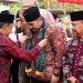 Bupati Merangin H M Syukur Disambut Secara Adat