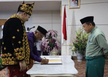 Jabatan Bupati Merangin Periode 2025-2030 diserahterimakan