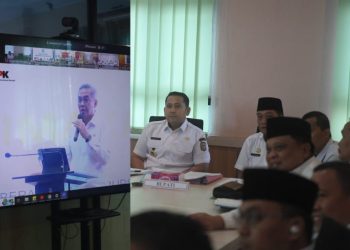 Bupati Merangin M Syukur Ikuti Peluncuran Indikator MCP KPK 2025 
