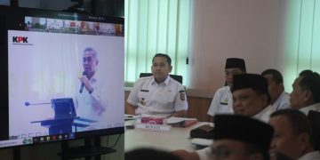 Bupati Merangin M Syukur Ikuti Peluncuran Indikator MCP KPK 2025 
