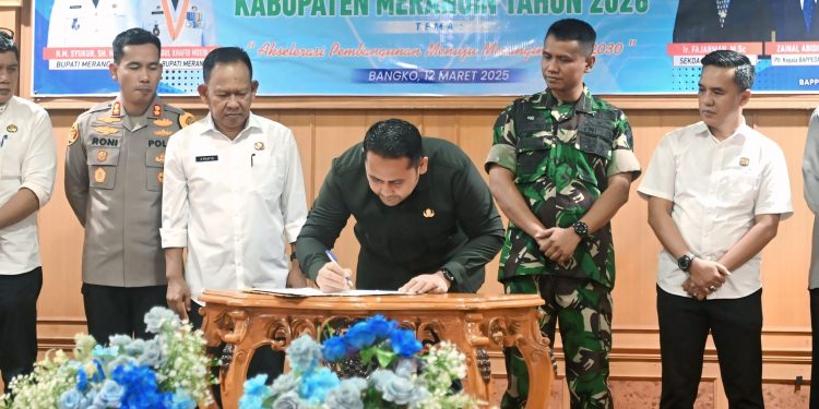 Bupati Merangin H Syukur Buka Musrenbang RKPD Tahun 2026