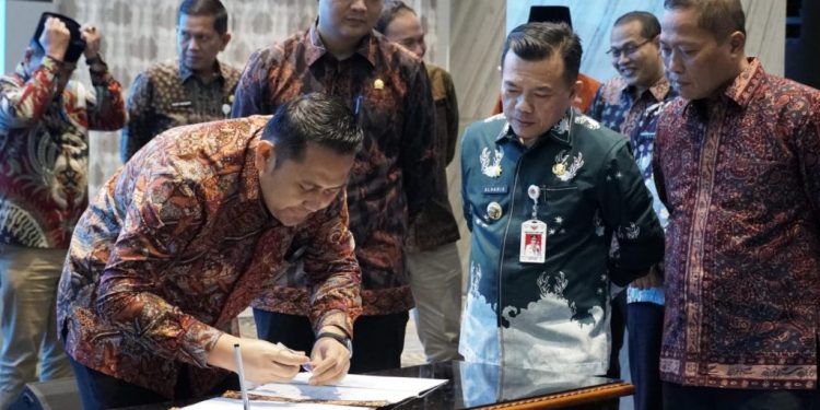Bupati Merangin M Syukur Ikuti High Level Meeting TPID Provinsi Jambi 