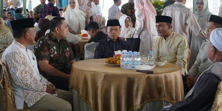 Bupati Merangin, Wabup dan Sekda Hadiri Open House Gubernur Jambi