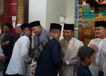Lebaran Idul Fitri 1446 H, Bupati dan Wabup Merangin Silaturahmi Bersama Unsur Forkopinda, OPD  dan Masyarakat 