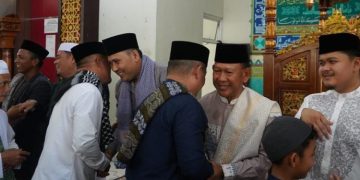 Lebaran Idul Fitri 1446 H, Bupati dan Wabup Merangin Silaturahmi Bersama Unsur Forkopinda, OPD  dan Masyarakat 