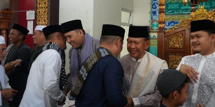 Lebaran Idul Fitri 1446 H, Bupati dan Wabup Merangin Silaturahmi Bersama Unsur Forkopinda, OPD  dan Masyarakat 