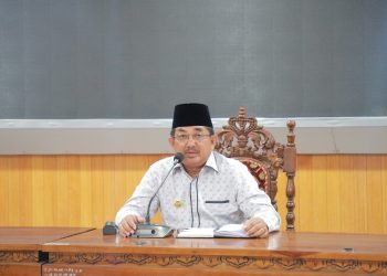 Bupati Tanjab Barat Pimpin Rapat Tindak Lanjuti Instruksi Presiden Terkait Pembentukan Satgas Penanganan Sampah Nasional