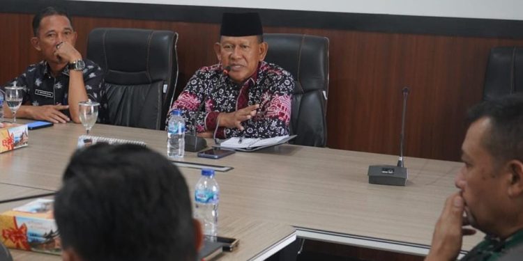 Wabup Merangin Khafied Moein Pimpin Rakor Penertiban RTH Dalam Kota Bangko