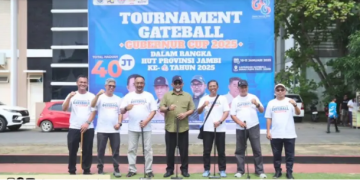 Meriahkan HUT ke-68 Provinsi Jambi Dinas PUPR Jambi Gelar Lomba Gateball Gubernur Cup 2025