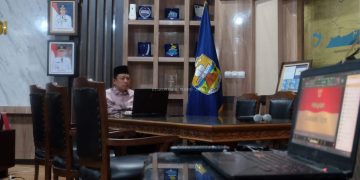 Bupati Muaro Jambi Ikuti Gerakan Sekolah Mengaji (GSM) Secara Virtual Zoom