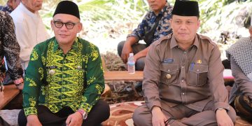 Wabup Katamso Resmikan Pemancangan Perdana Pembangunan Pondok Pesantren Fathul Ulum Seberang Kota