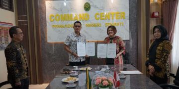 Diskominfo Muaro Jambi MOU Dengan Pengadilan Negeri