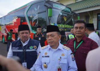 Lepas Kloter 16, Gubernur Al Haris: Pemprov Kucurkan Dana 32 Milyar Untuk Haji Domestik