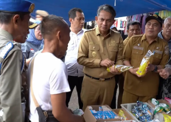 Wabup Junaidi H. Mahir Sidak Pasar, Pastikan Harga Sembako Stabil Jelang Ramadan