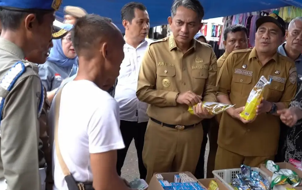Wabup Junaidi H. Mahir Sidak Pasar, Pastikan Harga Sembako Stabil Jelang Ramadan