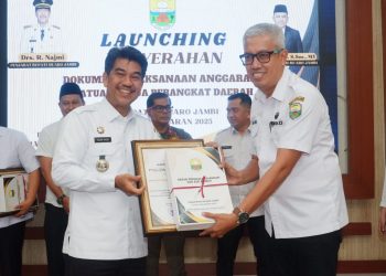 Bupati Muaro Jambi Launching DPA SKPD Muaro Jambi Tahun 2025